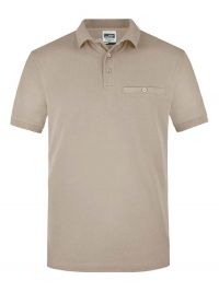 Mens Workwear Polo Shirt Pocket Essential
